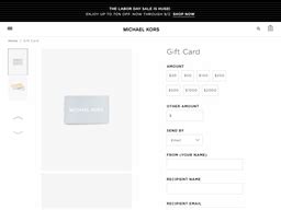 check my michael kors gift card balance|michael's balance on gift card.